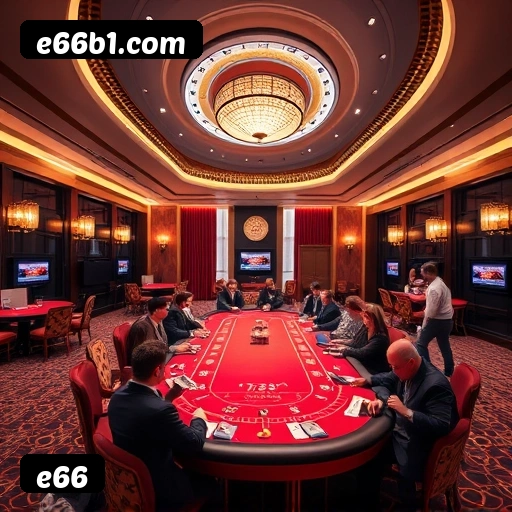 Experiência Luxuosa de Casino no e66: Jogos Premium e Dealers